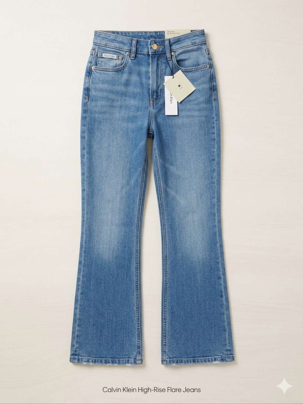 Calvin Klein Women's Jeans Hight Rise Flare Crop Size 26